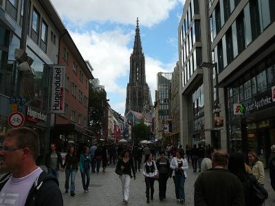 ULM mit Blick auf Münster